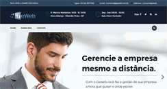 Desktop Screenshot of geweb.com.br